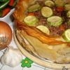 Tort de carne tocata si dovlecei 