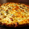 Quiche cu bacon, ciuperci si branza