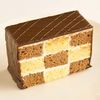 Mozaic de chec cu crema de vanilie