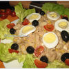 Salata de ton cu paste si porumb