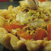 Tarte cu fistic si mascarpone