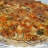 Quiche(Tarta) cu pui, ciuperci si broccoli