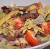 Retete dietetice  Salata light cu carne de vita la gratar