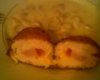 Cordon bleu cu garnitura de ciuperci cu smantana