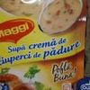 Supa crema de ciuperci de padure
