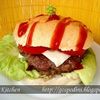 Hamburger umplut la gratar