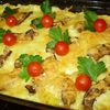 Mamaliga gratinata la cuptor