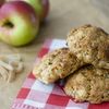 Scones cu mere, scortisoara si ghimbir confiat