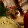 Varza acra cu carne, ca la cina porcului