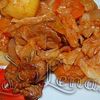 Varza calita cu carne si cartofi