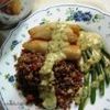 Halibut cu Hrisca si Sos Remoulade