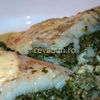 File de halibut cu spanac