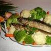 Macrou in Folie cu Garnitura de Legume