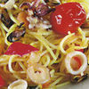 Spaghete cu fructe de mare