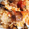 Pilaf sarbesc cu ciuperci galbiori 