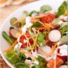Salata cu somon afumat si gorgonzola