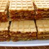 Napolitane cu nuca si caramel