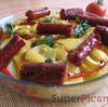 Cartofi cu carnati la cuptor &laquo; SuperPicant.ro