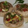 Ciuperci umplute cu legume la cuptor