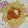 Spaghetti cu sos 'ragu' 