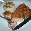 Gordon bleu cu legume
