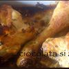 Friptura de pui cu mustar, usturoi si patrunjel