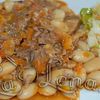 Mancare de fasole scazuta cu carne de vita si legume