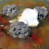 Ciorba rapida de legume cu perisoare 