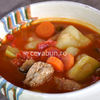 Ghiveci de legume cu carne  reteta la ceaun