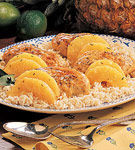 Piept de pui cu ananas si mandarine