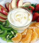 Crema de iaurt cu mure si miere