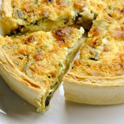 Tarta cu broccoli si piept de pui