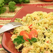 Salata algeriana cu chiftelute de miel