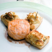 Tarta umpluta cu fructe de mare