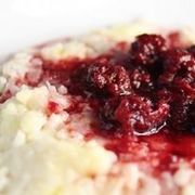 Budinca de orez cu fructe uscate