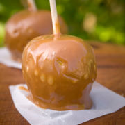 Fructe in caramel