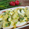 Salata de oua cu cartofi si hamsii