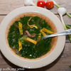 Supa de salata verde cu afumatura (Lettuce soup with smoked bacon)