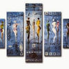 Abstract Painted Painting Decoration Unstretch