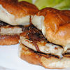 Burger with Caramelized onions