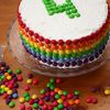 Tort curcubeu - rainbow cake