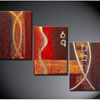 Painted Abstract Painting Decoration Stretched