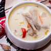 Ciorba de burta ... falsa (Sour soup with pleurotus mushrooms)