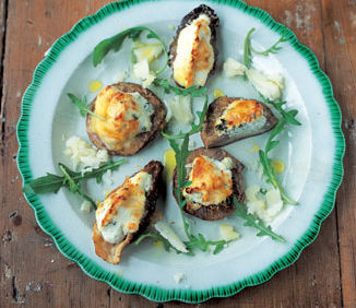Reţeta lui Jamie Oliver: Ciupercuţe la cuptor, umplute cu brânză ricotta