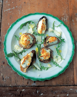 Reţeta lui Jamie Oliver: Ciupercuţe la cuptor, umplute cu brânză ricotta