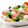 Salată de vară cu paste, mozzarella şi ton