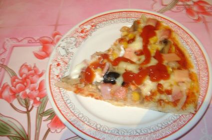 Pizza cu porumb
