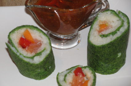 Sushi de legume