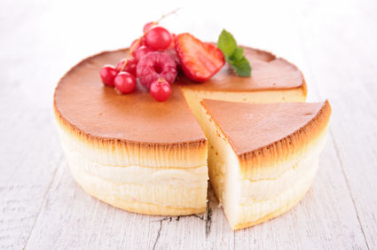 Cheesecake japonez din trei ingrediente