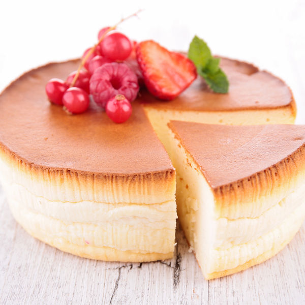 Cheesecake japonez din trei ingrediente